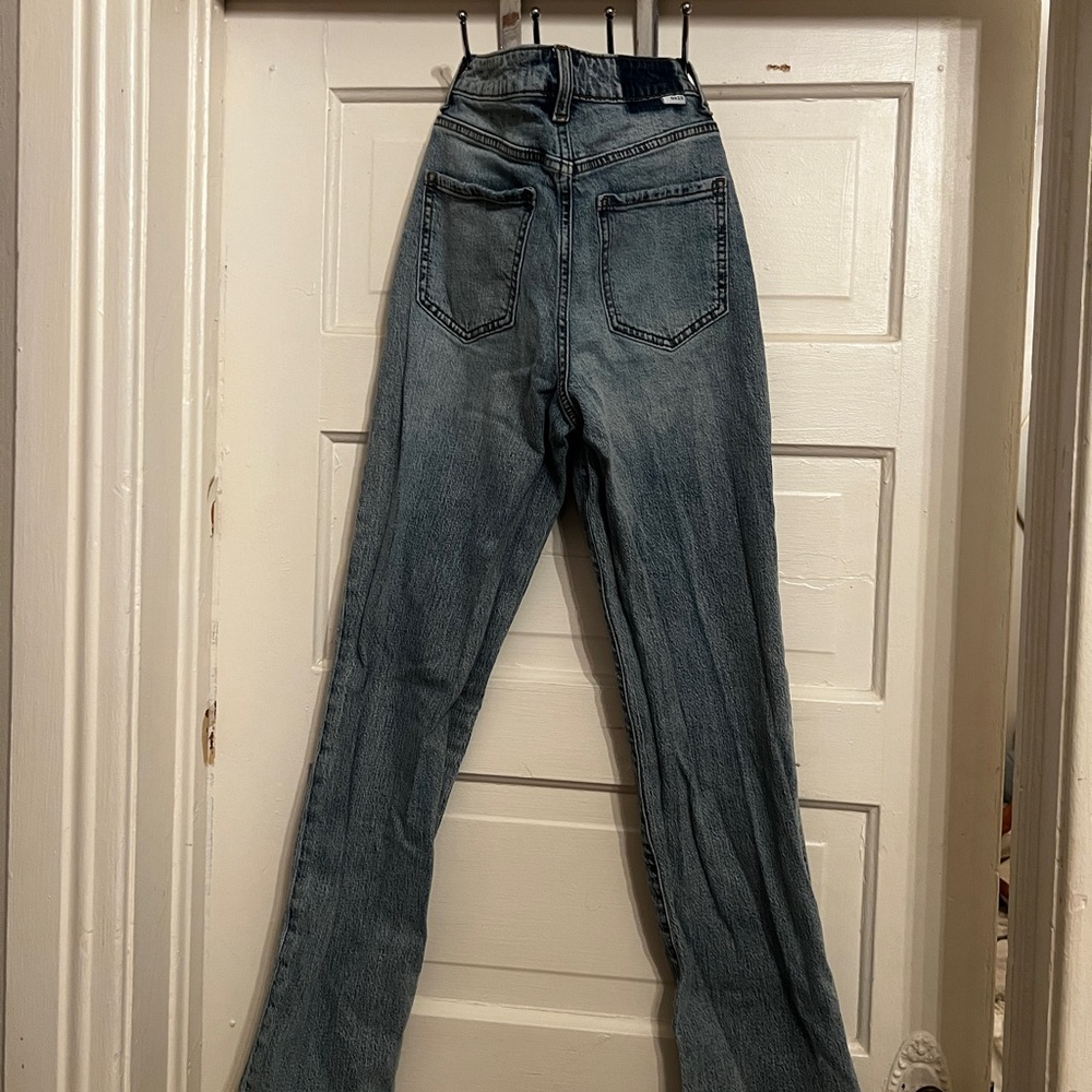 Stylish Blue Flare Jeans